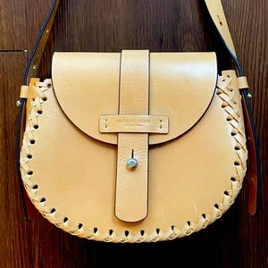 Vintage Michael Kors Stitch Saddle Purse/Crossbody